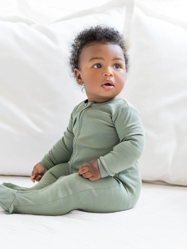 ORGANIC BABY PEYTON ZIPPER SLEEPER