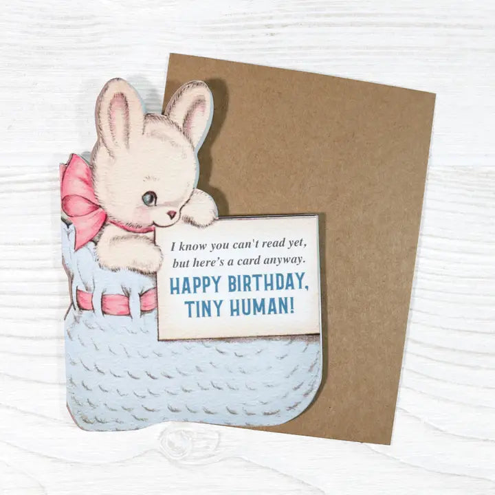 Happy Birthday, Tiny Human! Card