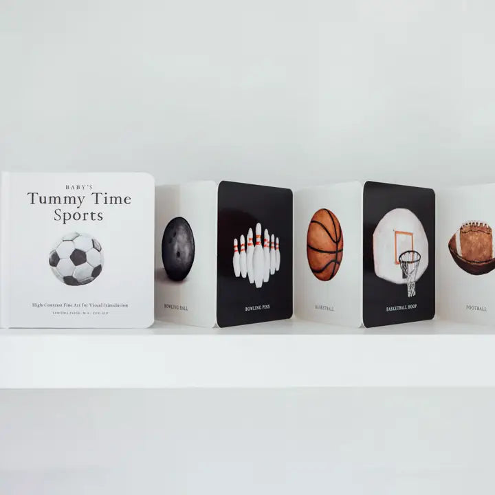 Baby's Tummy Time Sports: A Sports Board Book For Babies