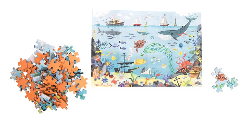 TUBES WITH PUZZLES - NATURE THEME