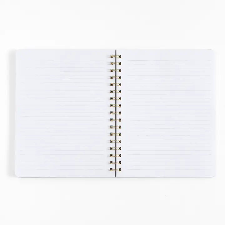 Twilight Garden Spiral Notebook