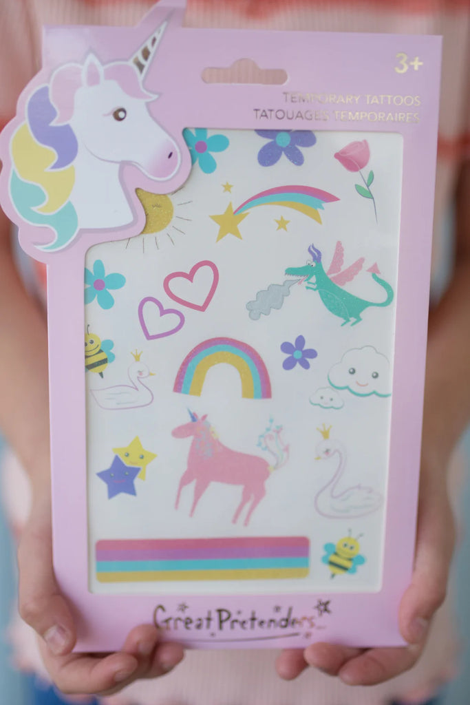Unicorn Temporary Tattoos, 18pcs