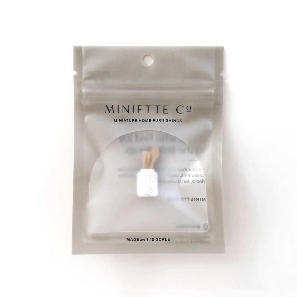 Miniature Cooking Utensil Set & Holder
