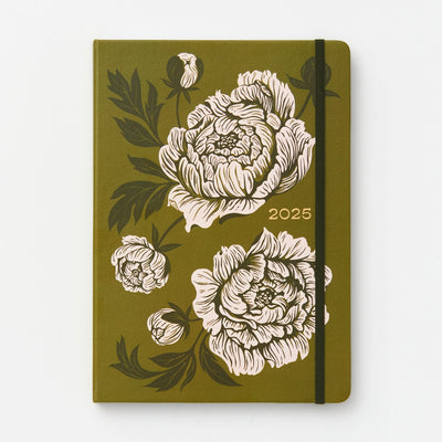 2025 Vintage Floral Monthly Planner (12-Month)