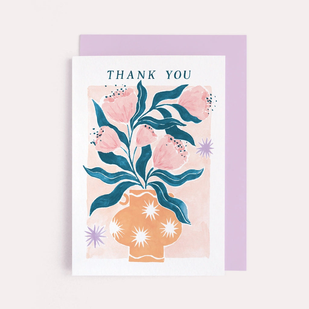 VASE THANK YOU CARD