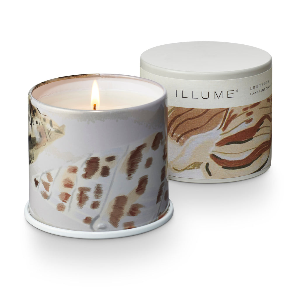 Driftwood Vanity Tin Candle
