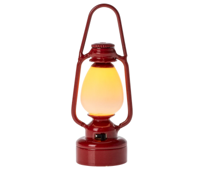 Vintage lantern, Mouse - Red