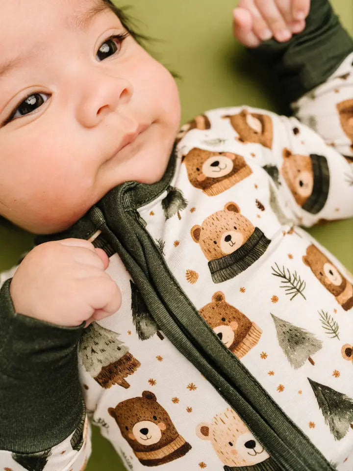 Winter Bears Bamboo Sleeper