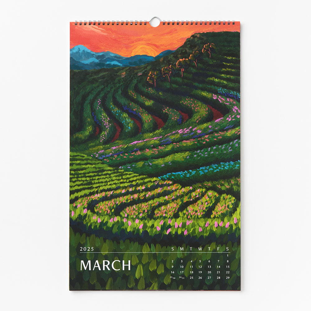 2025 Wall Art Calendar (12Month)