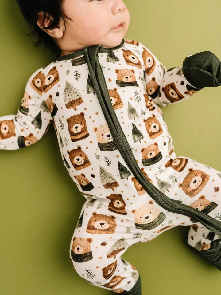 Winter Bears Bamboo Sleeper