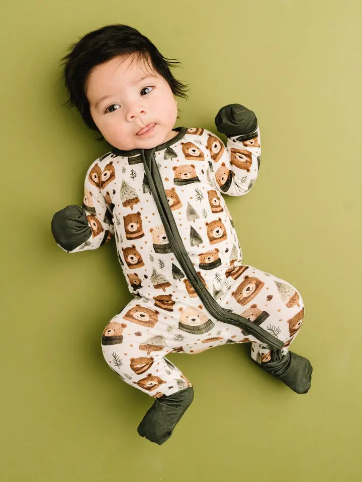 Winter Bears Bamboo Sleeper