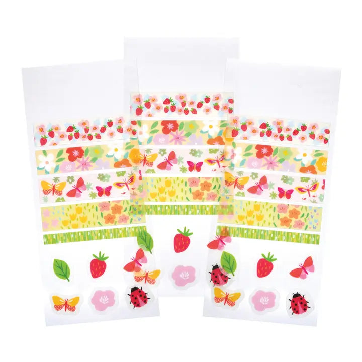 FEILDS AND FLOWERS WASHI STICKERS