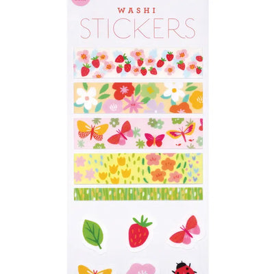FEILDS AND FLOWERS WASHI STICKERS