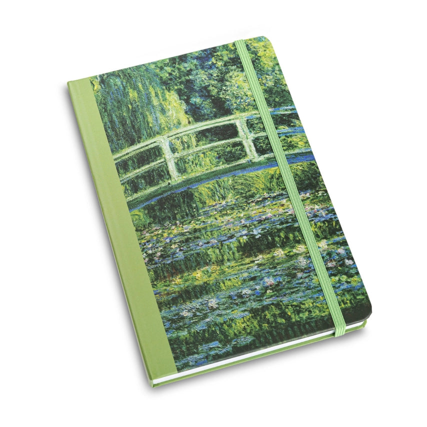 BRIDGE OVER A POND OF WATER LILIES - CLAUD MONET - JOURNAL