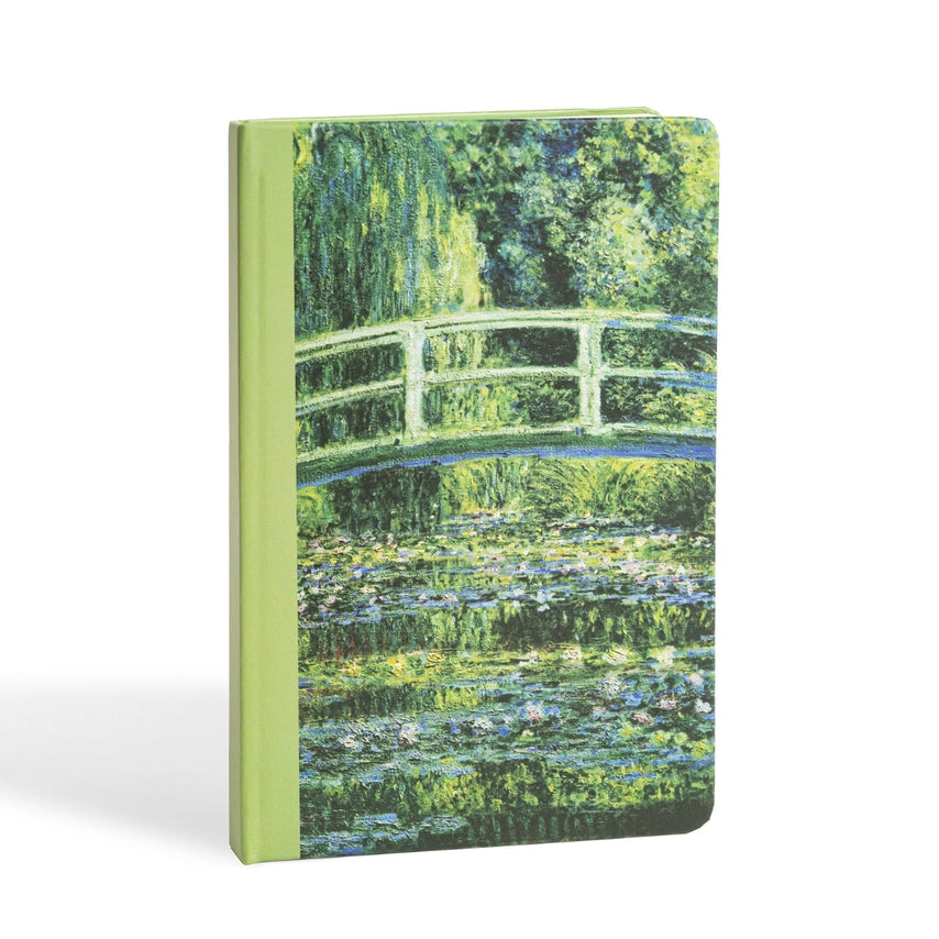 BRIDGE OVER A POND OF WATER LILIES - CLAUD MONET - JOURNAL