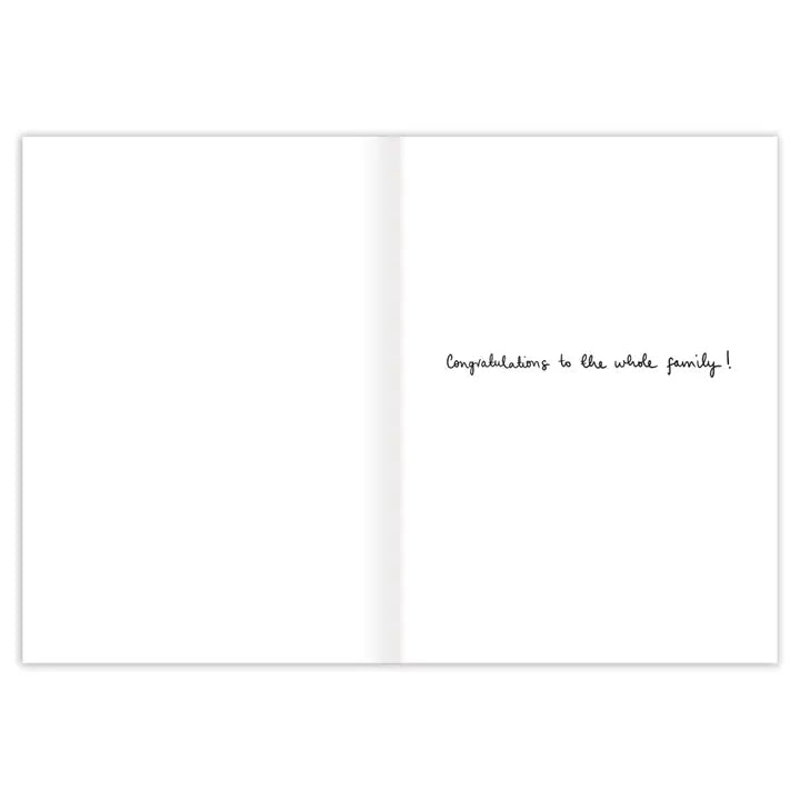 WELCOME TO THE WORLD BABY CARD