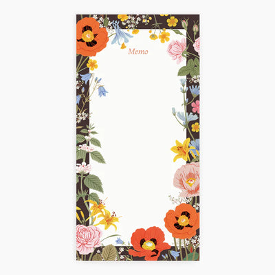 WILD FLOWERS MEMO | NOTEPAD