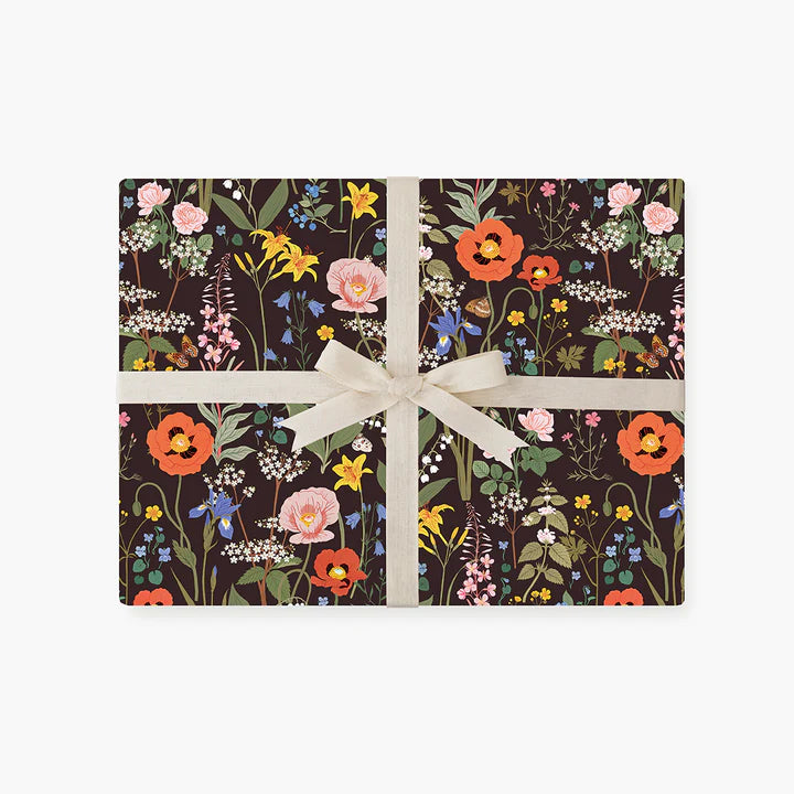 WILD FLOWERS | DOUBLE SIDED WRAPPING PAPER