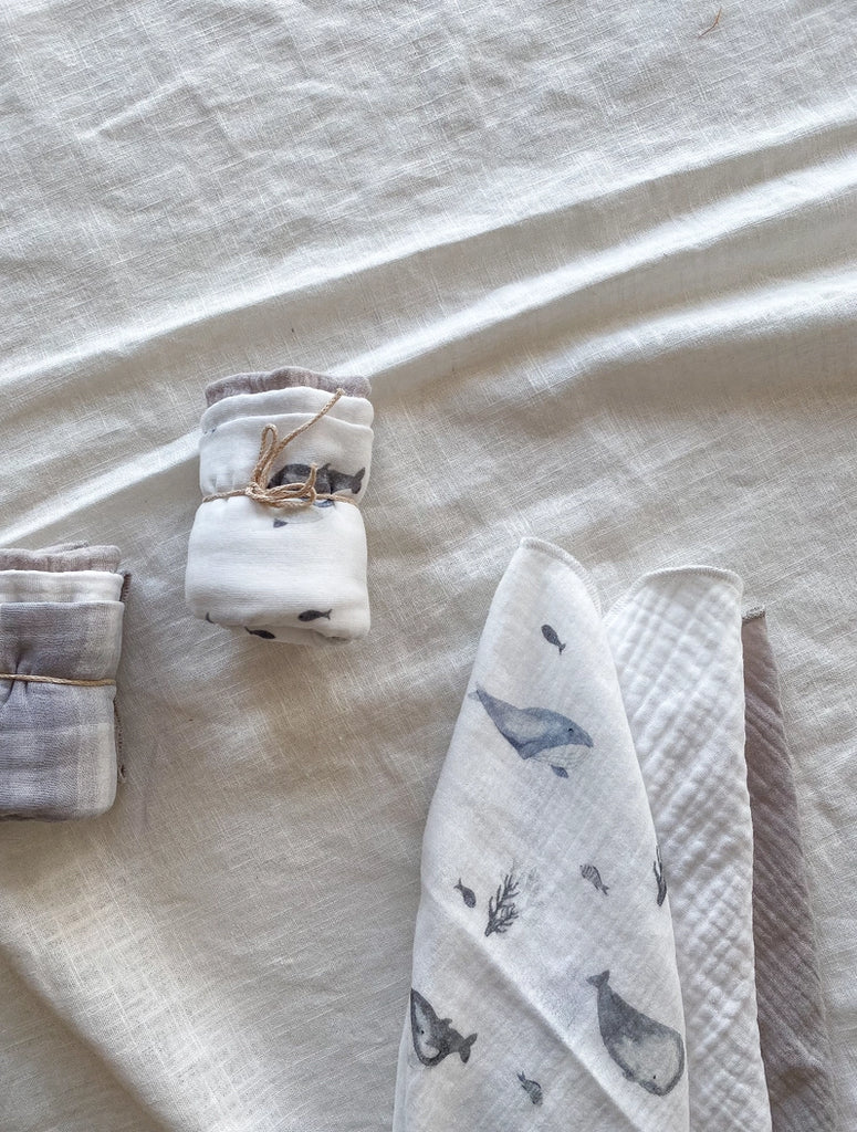 PETITE EVELINA BURP CLOTHS - SET OF 3