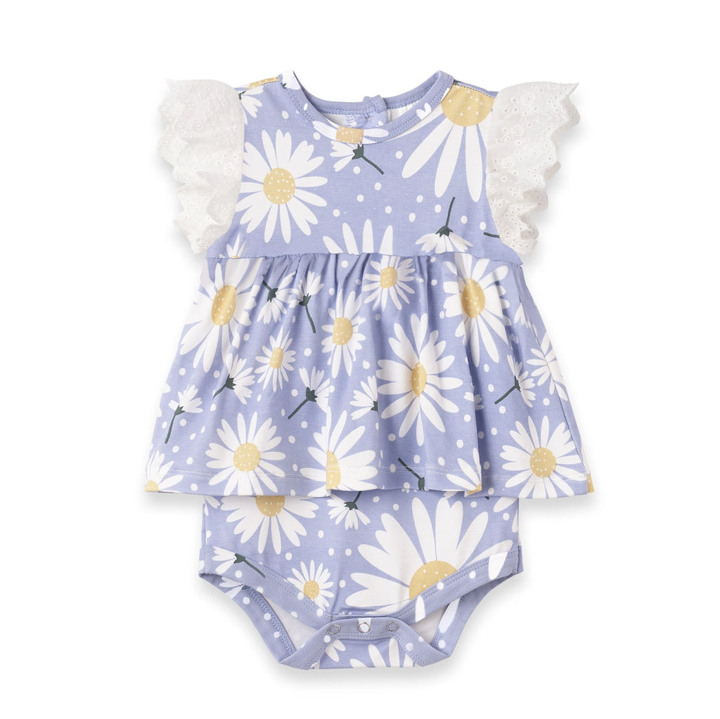 WILD DAISIES BAMBOO BODYSUIT