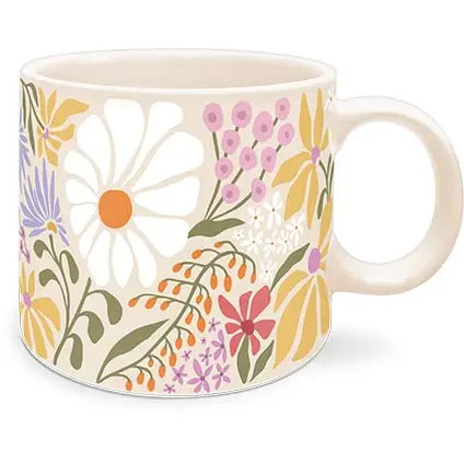 CERAMIC FLOWER MUG - WILDFLOWERS