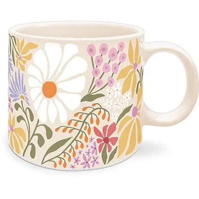 CERAMIC FLOWER MUG - WILDFLOWERS