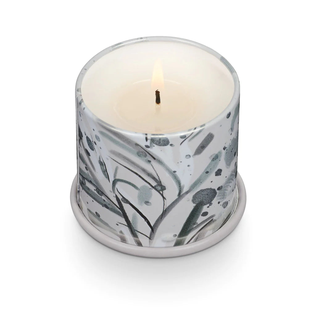 WINTER WHITE DEMI VANITY TIN CANDLE