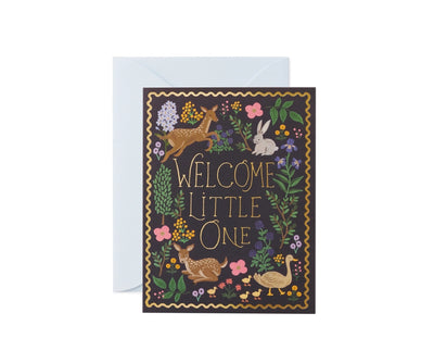 WOODLAND WELCOME CARD