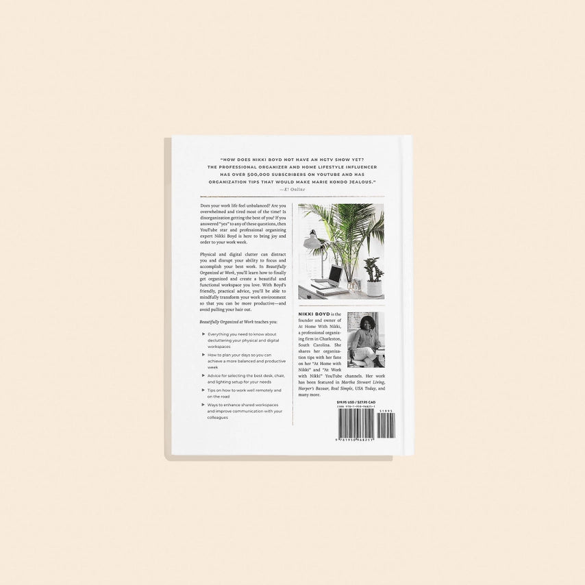 BEAUTIFULLY ORGANIZED AT WORK (WHITE COFFEE TABLE BOOK)