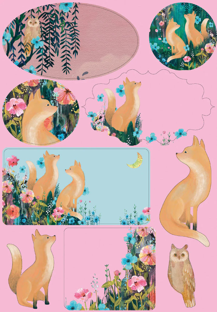 MOONLIT MEADOW WRITING PAPER SET