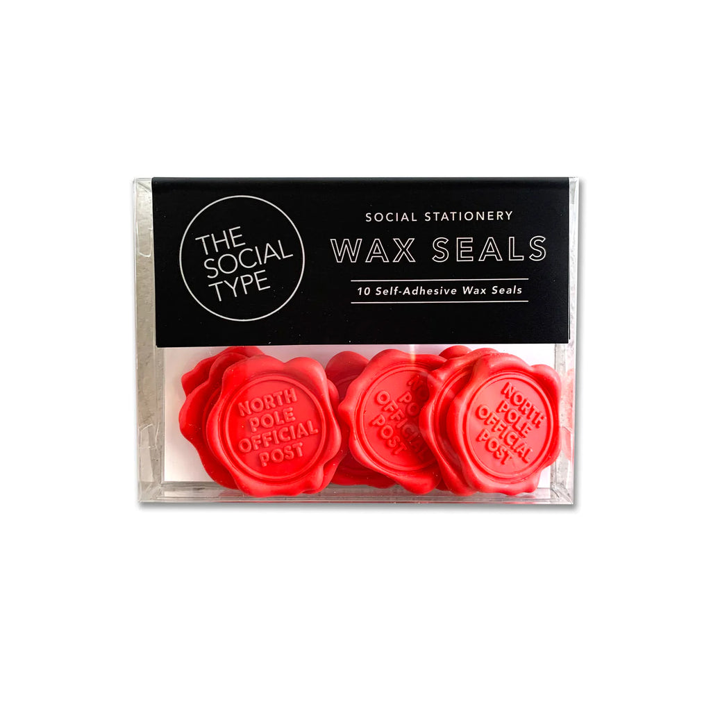 NORTH POLE OFFICIAL  POST WAX SEALS