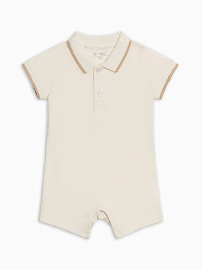 Walter Piqué Polo Romper
