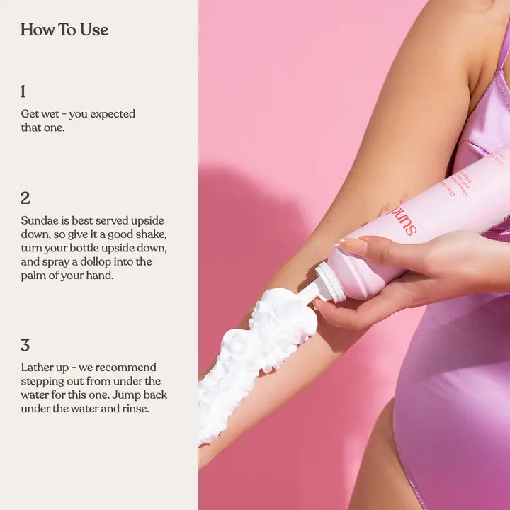 Whipped Shower Foam Body Wash 8.9oz