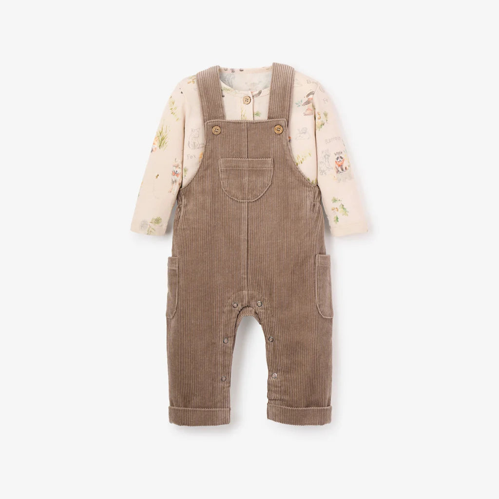 Wilderness Henley + Corduroy Overall Set