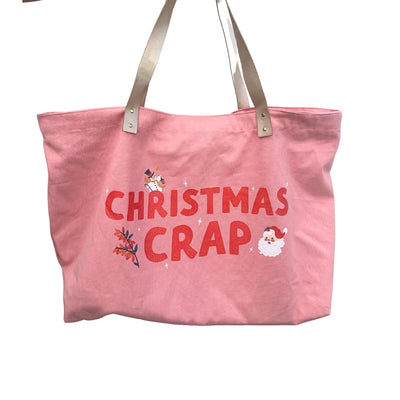 CHRISTMAS CRAP - LARGE TOTE