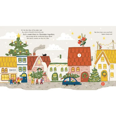 COUNTING DOWN TO CHRITMAS BY LITTLE GENIUS BOOKS