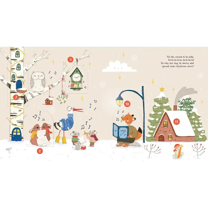 COUNTING DOWN TO CHRITMAS BY LITTLE GENIUS BOOKS