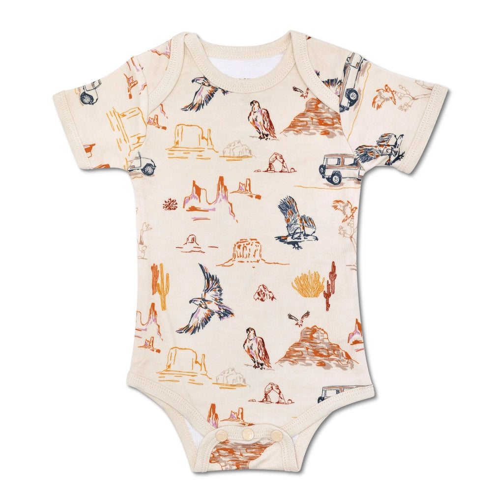 Bamboo Blend Essential Onesie - Canyon