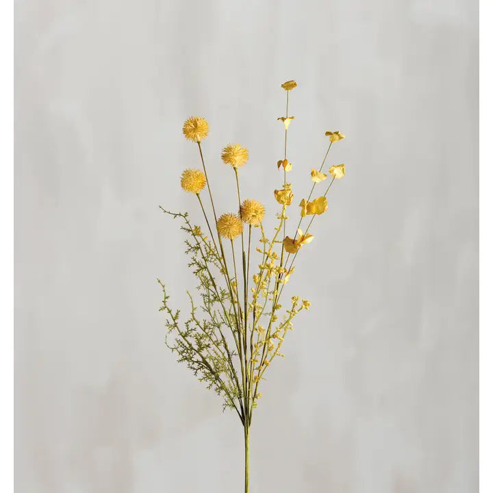 MIXED YELLOW FLORAL PICK