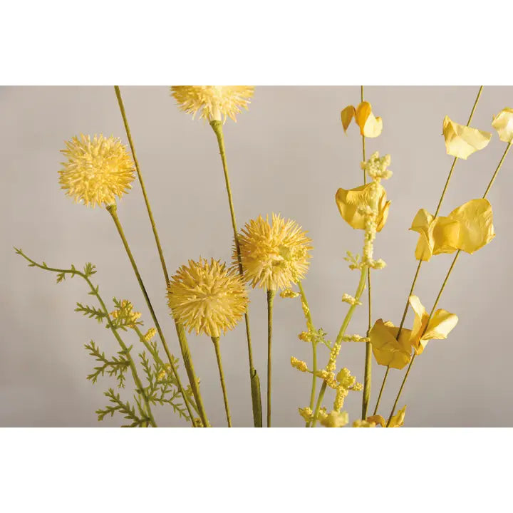 MIXED YELLOW FLORAL PICK