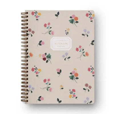 Ditsy Dahlia Spiral Notebook