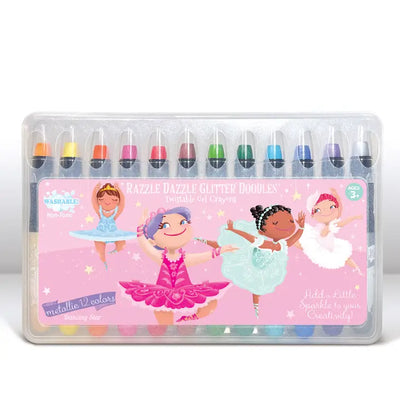 GLITTER DOODLE GEL CRAYONS - DANCING STAR