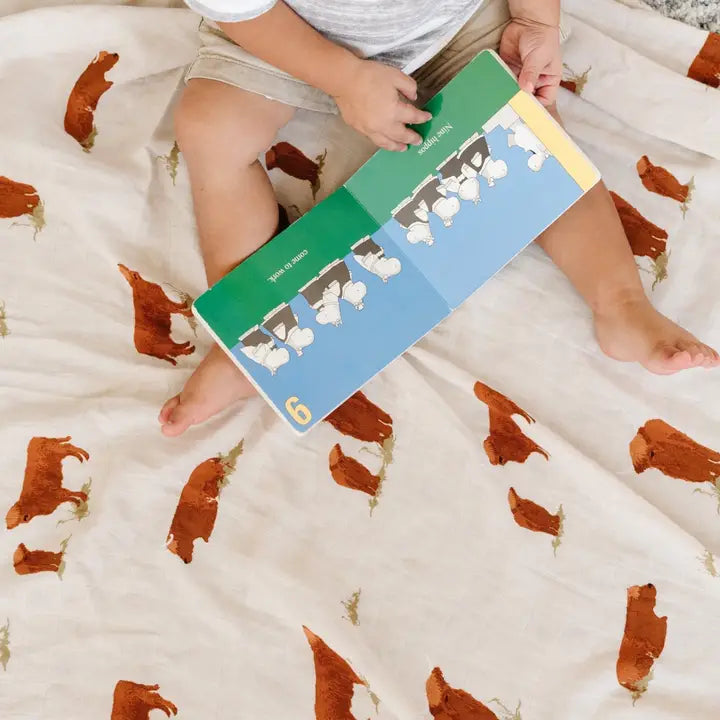 Bamboo Rayon Muslin Swaddles