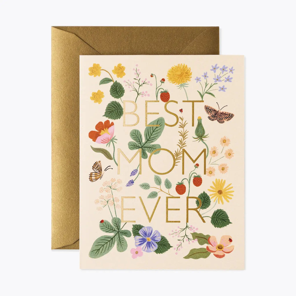 Best Mom Ever Mother's Day Card