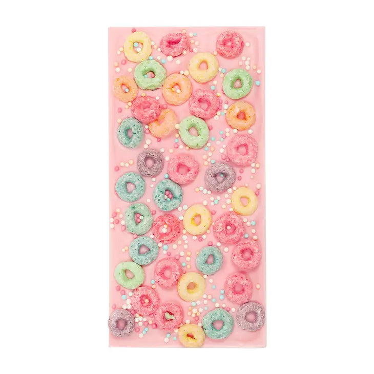 FRUITY CEREAL - PINK CHOCOLATE BAR
