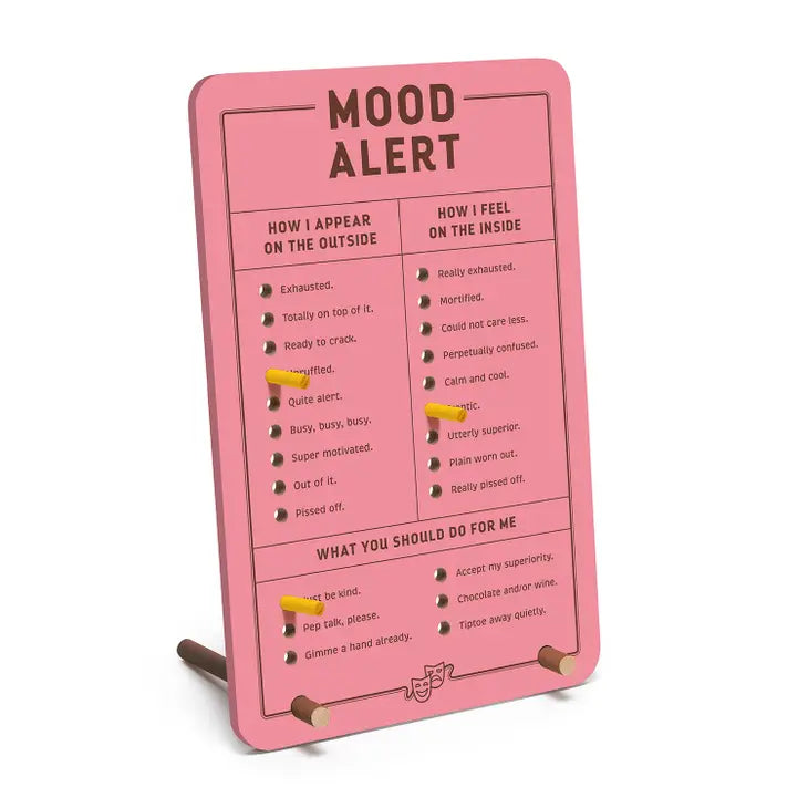 MOOD ALERT DESKTOP PEGBOARD