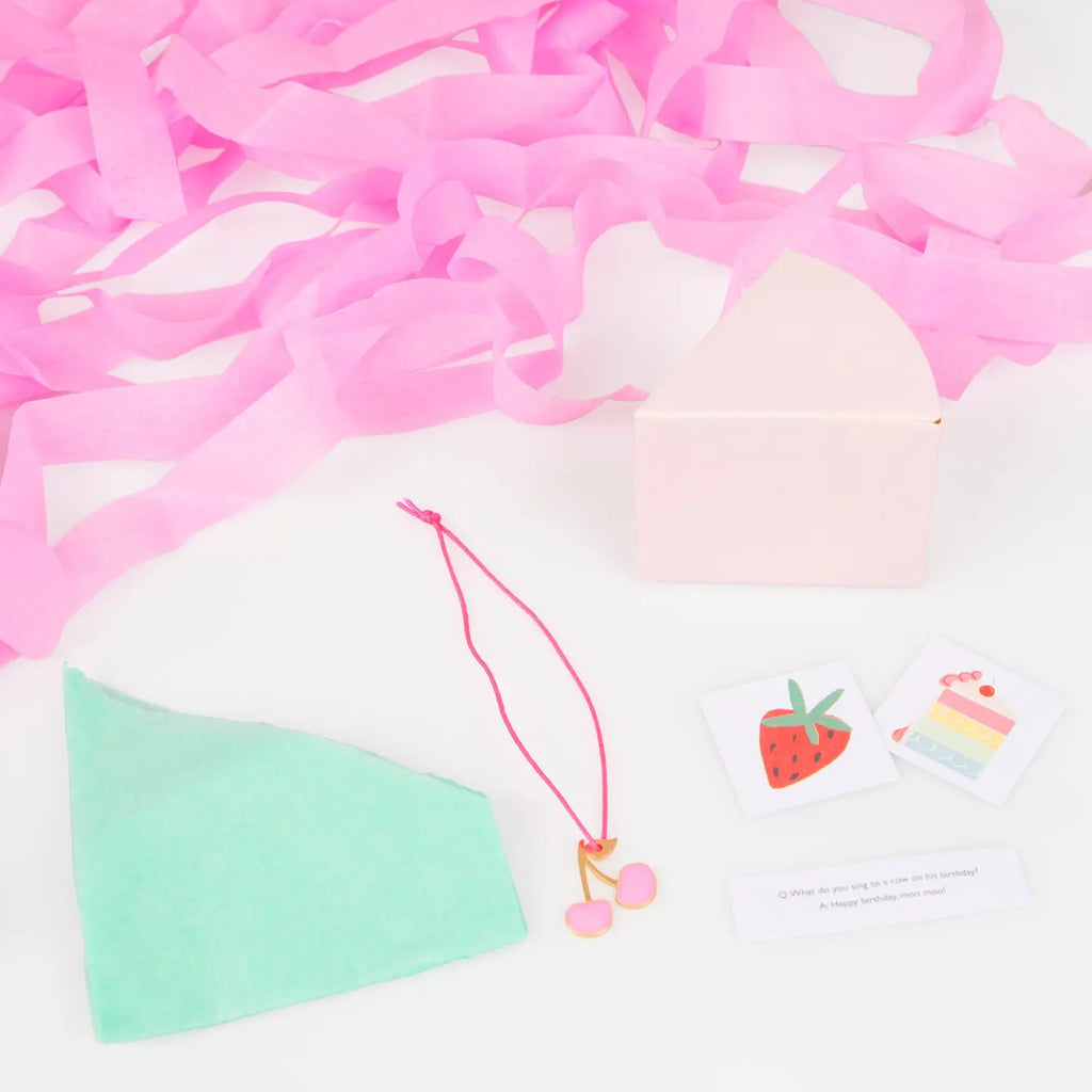 Surprise Cake Slices