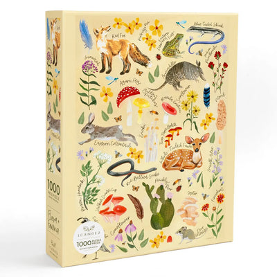 Flora & Fauna - 1,000 Piece Jigsaw Puzzle