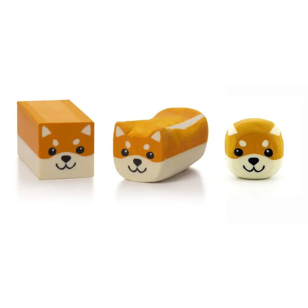 RUFF DRAFT DOG ERASER DISPLAY OF 20