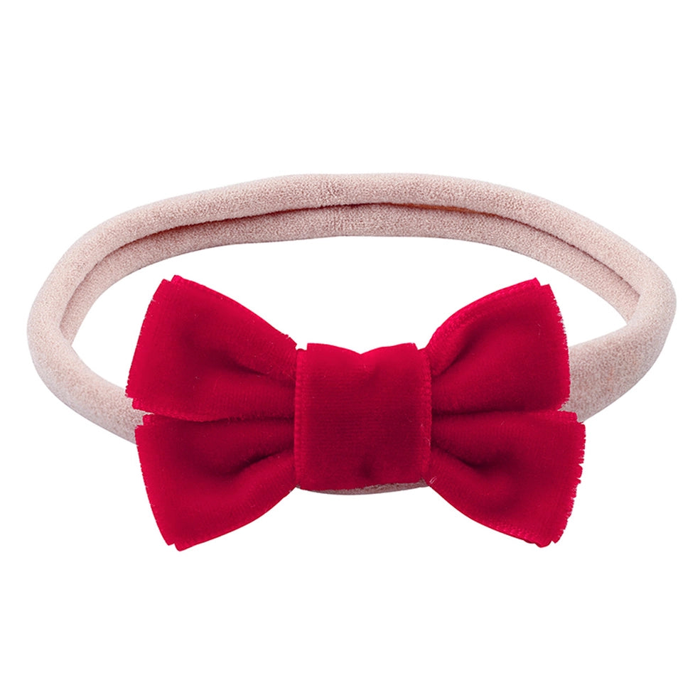 Heart Ornament + Headband Set - Black/Red